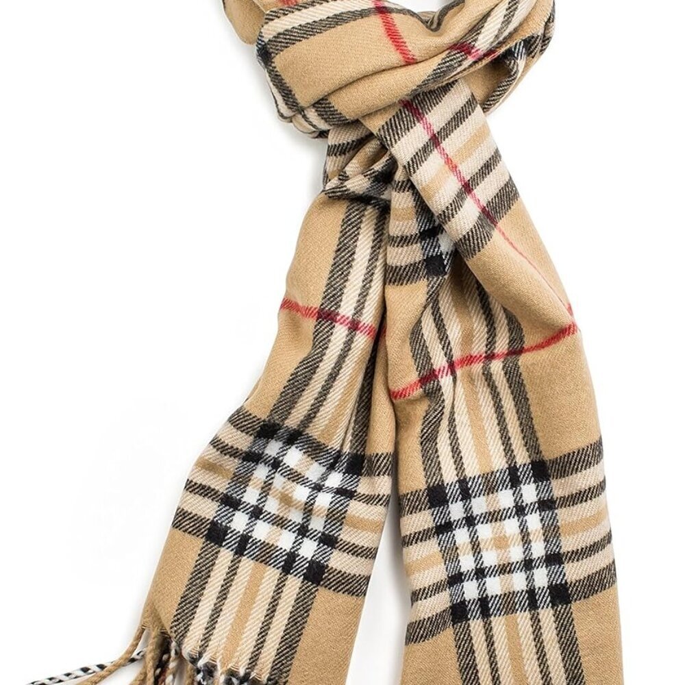 Soft Cashmere Feel Winter Scarf 72x12in Gift Box Women's Fashion Accessory